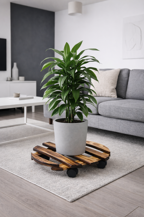 Podstawka-pod-kiwaty-ogrodowa-na-kółkach-okrągła-3021F