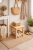Taboret-drewniany-niski-30x30x32 cm-sosna-naturalna