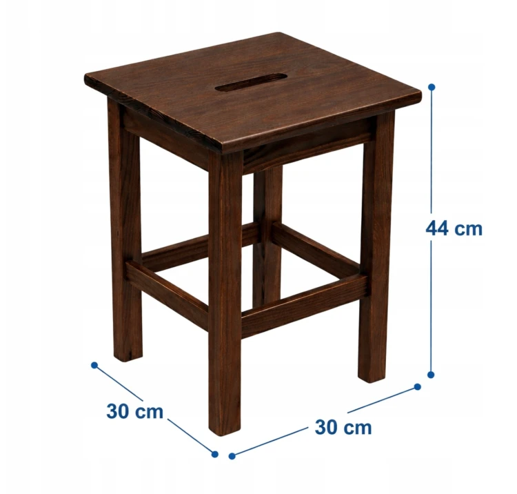 Taboret-kuchenny-30x30x44cm-brąz