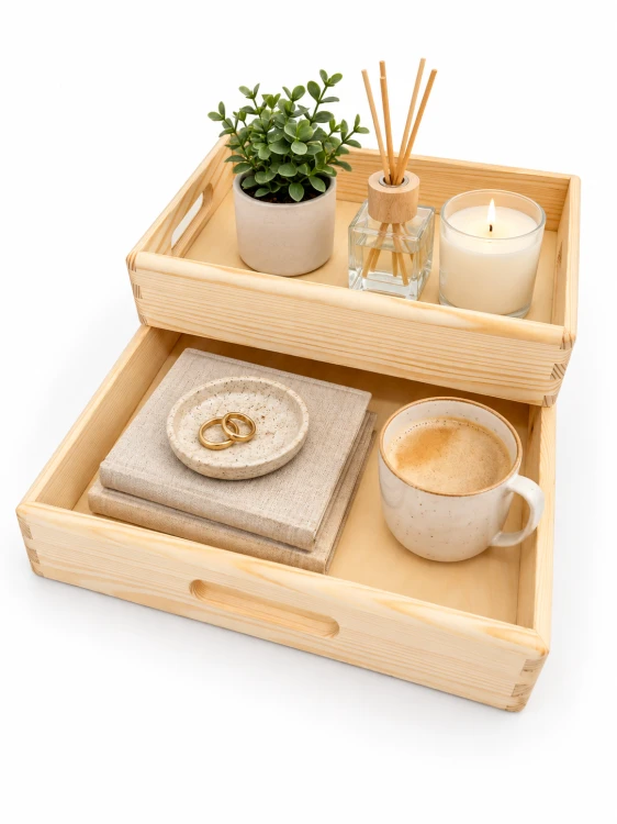 Zestaw tac kelnerskich 40x30-30x20cm