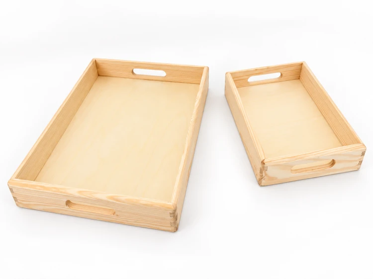 Zestaw tac kelnerskich 40x30-30x20cm